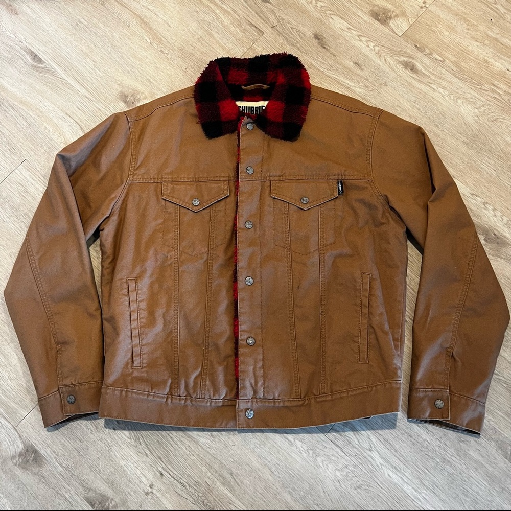 Chubbies Flannel Lined Trucker Jacket